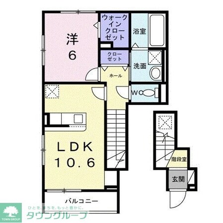 ヒカルサ小平栄町の物件間取画像
